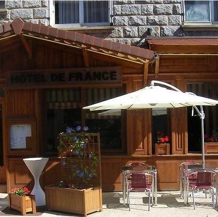 Hotel De France Le Bessat Exterior foto