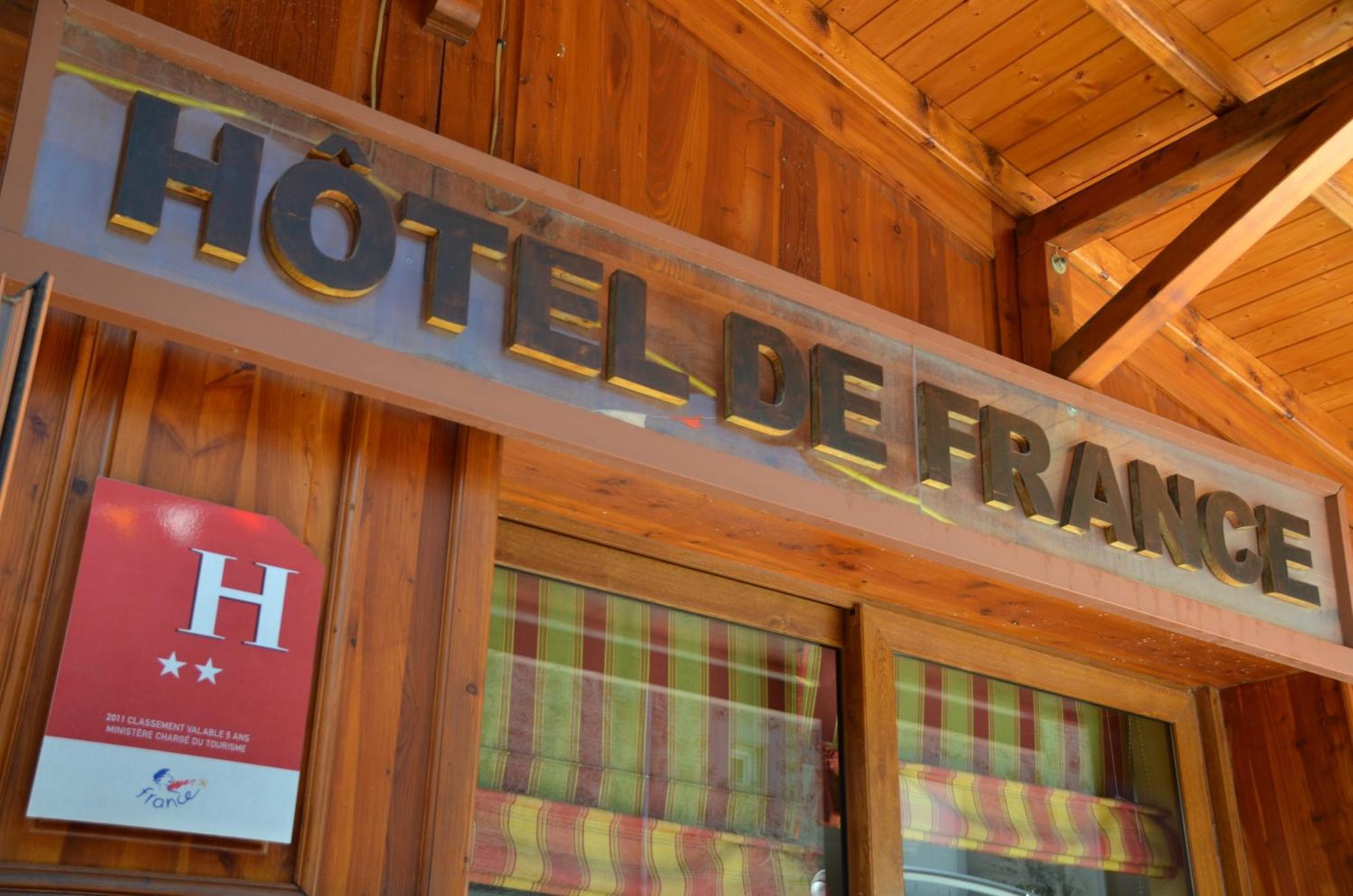 Hotel De France Le Bessat Exterior foto